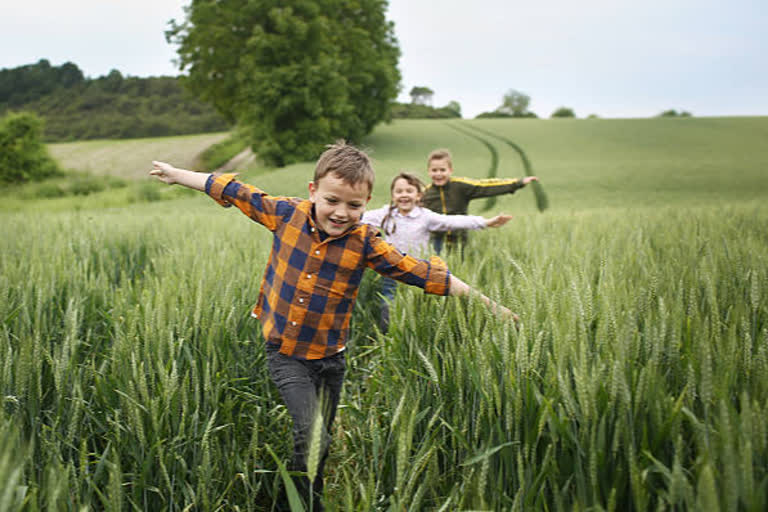 Children brought up in natural surroundings are more healthy: research