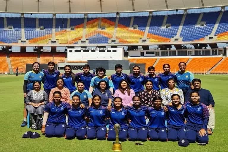 MP won bcci under 19 Womens cricket