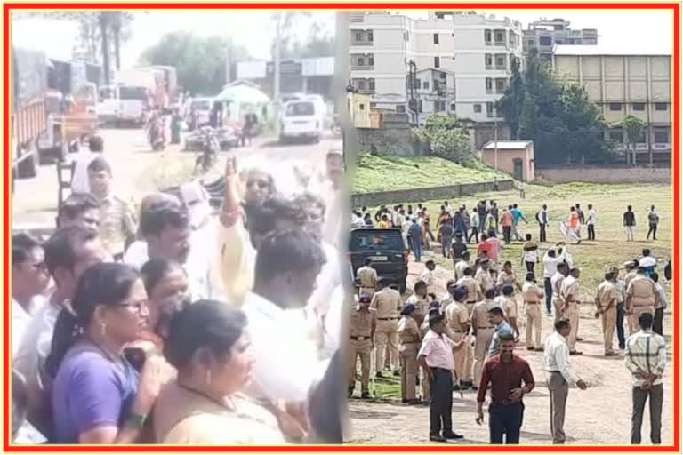 Workers March in Sangli