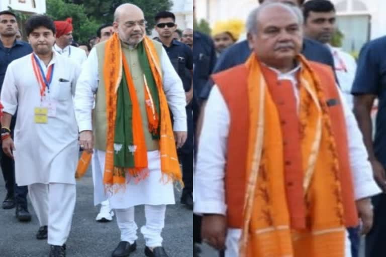 amit shah praised narendra singh tomar