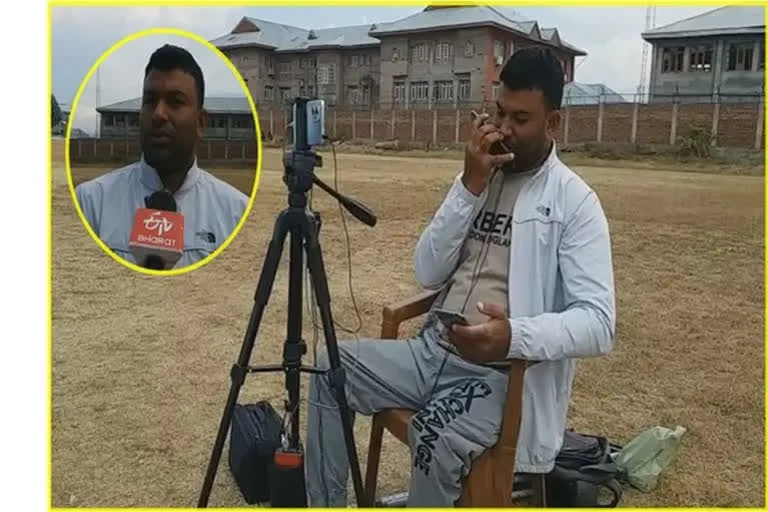 Specially abled commentator Irfan Bhat from Srinagar inspires youth