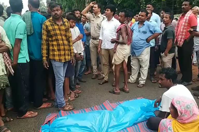 young man committed suicide in boudh villagers demands for compensation