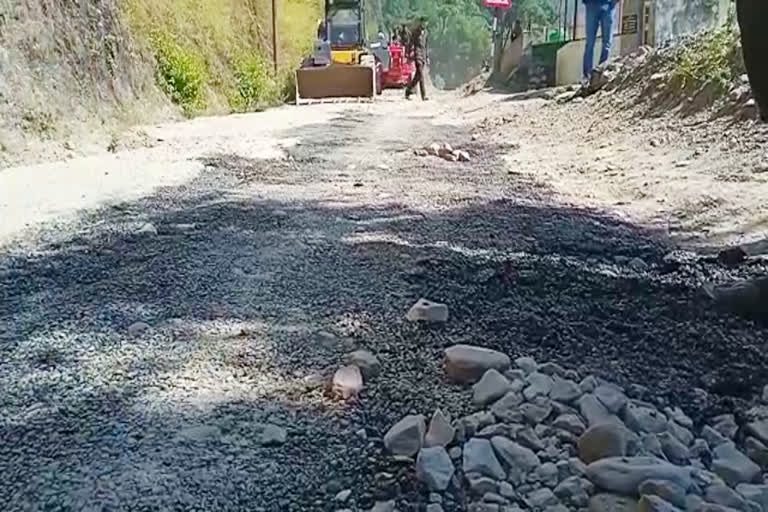 Asphaltization of Gyansu Sald Road