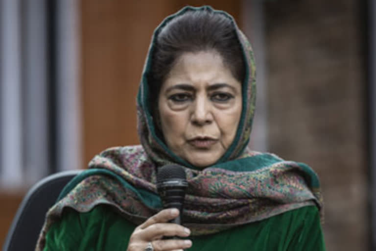 Mehbooba Mufti demands probe into militant's death in Shopian