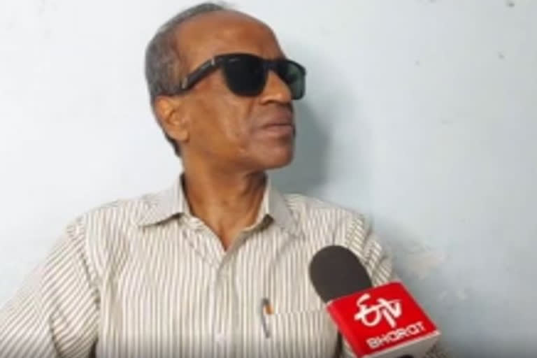 Blind man to donate working part of his eyes, believes in spreading light