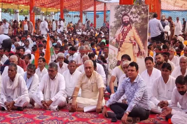 ranbir gangwa in ram rahim satsang