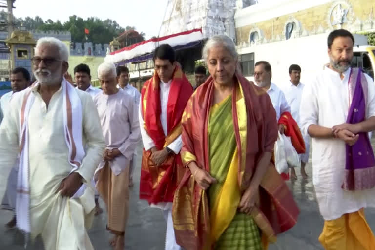 CENTRAL MINISTER NIRMALA SEETHARAMAN