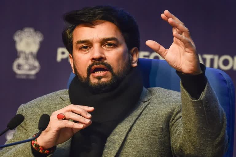 Anurag Thakur responds to PCB  World Cup 2023 in India  India vs Pakistan  Anurag Thakur response to PCB WC boycott  അനുരാഗ് താക്കൂർ  ഏകദിന ലോകകപ്പ് ഇന്ത്യയിൽ തന്നെ  INDIA VS PAKISTAN CRICKET  ഇന്ത്യ പാകിസ്ഥാൻ ക്രിക്കറ്റ്  ഏഷ്യ കപ്പ് 2023  India will host 2023 World Cup says Anurag Thakur  Anurag Thakur after Pak response  ജയ്‌ ഷാ  ഏഷ്യ കപ്പ്  ബിസിസിഐ സെക്രട്ടറി ജയ് ഷാ  പിസിബിക്ക് മറുപടിയുമായി അനുരാഗ് താക്കൂർ  ഷാഹിദ് അഫ്രീദി