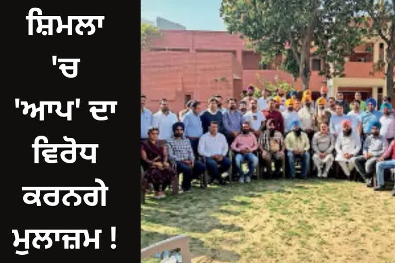 ਪੰਜਾਬ ਦੇ ਮੁਲਾਜ਼ਮ ਸ਼ਿਮਲਾ ਵਿੱਚ ਕਰਨਗੇ AAP ਖ਼ਿਲਾਫ਼ ਪ੍ਰਦਰਸ਼ਨ