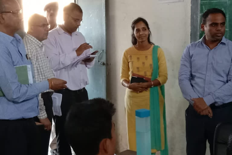 jabalpur collector action on inspection of schools