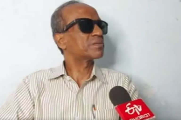 blind man from Jalandhar wants to donate working part of his eyes