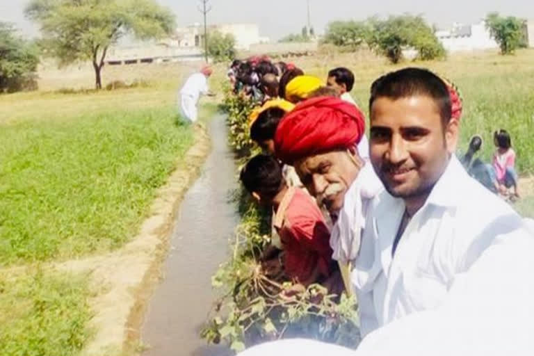 Gurjar community offering to ancestors on Diwali morning