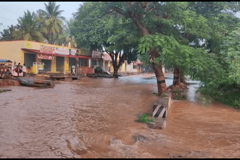 ஓசூர் சனத்குமாரா நதியில் வெள்ளப்பெருக்கு