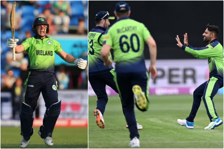 ICC Mens T20 World Cup 2022  Ireland beat west indies  Ireland entry super 12  Ireland won the match against west indies  Ireland vs west indies match  ಸೂಪರ್​ 12ಗೆ ಲಗ್ಗೆಯಿಟ್ಟ ಐರ್ಲೆಂಡ್​ ವಿಶ್ವಕಪ್​ 2022  ಐರ್ಲೆಂಡ್ ವಿರುದ್ಧ ವೆಸ್ಟ್ ಇಂಡೀಸ್ ತಂಡ  ವೆಸ್ಟ್​ ಇಂಡೀಸ್​ ವಿರುದ್ಧ ಗೆದ್ದ ಐರ್ಲೆಂಡ್​ ತಂಡ  ಮಾಡು ಇಲ್ಲವೇ ಮಡಿ ಪಂದ್ಯ  ವೆಸ್ಟ್ ಇಂಡೀಸ್ ಮತ್ತು ಐರ್ಲೆಂಡ್ ಎರಡು ಪಂದ್ಯ  ಟಾಸ್​ ಗೆದ್ದು ಬ್ಯಾಟಿಂಗ್​ ಆರಂಭಿಸಿದ ವೆಸ್ಟ್ ಇಂಡೀಸ್​​ ಇಂಡೀಸ್​ ನೀಡಿದ ಮೊತ್ತವನ್ನು ಬೆನ್ನತ್ತಿದ ಐರ್ಲೆಂಡ್​