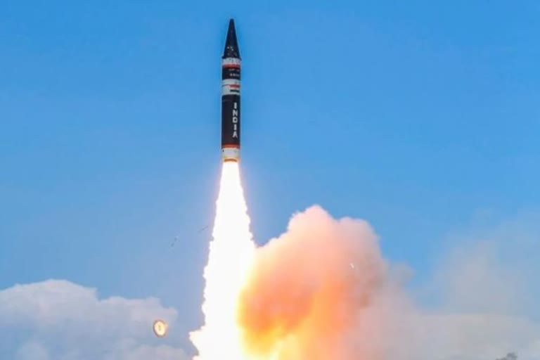 Agni Prime New Generation Ballistic Missile successfully testfired off the coast of Odisha