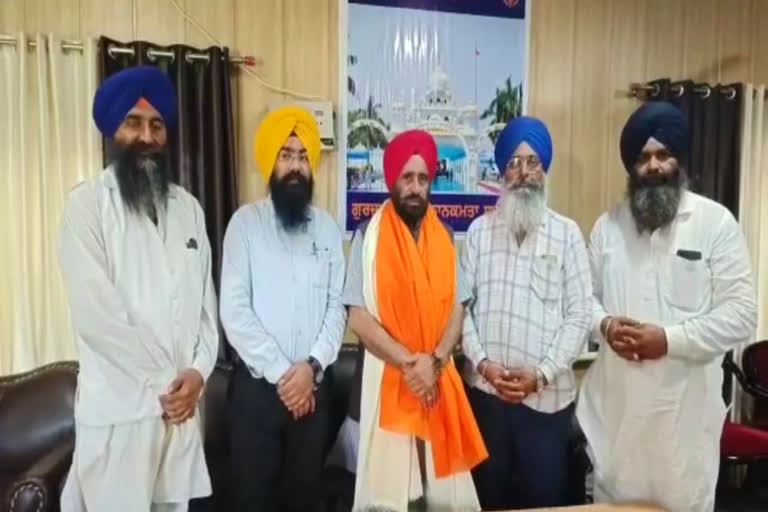 Baldev Singh Aulakh Visit Nanakmatta Sahib