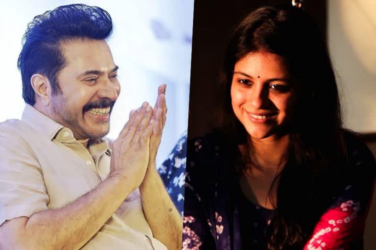 Aditi Balan about Mammootty  Aditi Balan  Mammootty  മോഹന്‍ലാല്‍  മമ്മൂക്ക  മമ്മൂക്കയാണ് എന്‍റെ പുതിയ പ്രണയം  അതിഥി ബാലന്‍  മമ്മൂട്ടി