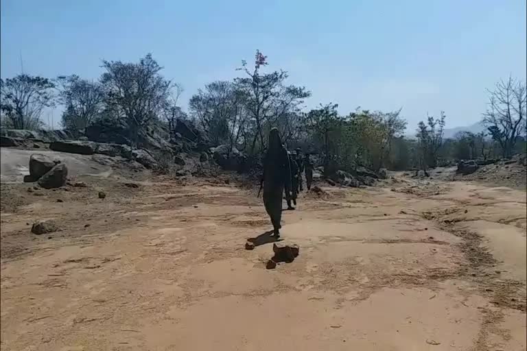 land mines at Budhapahar