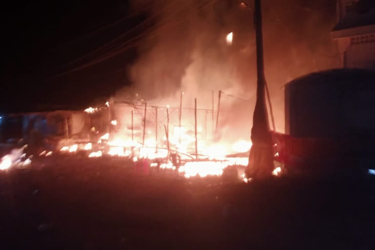 FIRE ACCIDENT AT CRACKERS SHOP