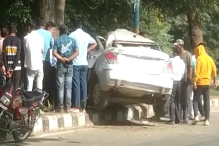 youth died road accident in rewari