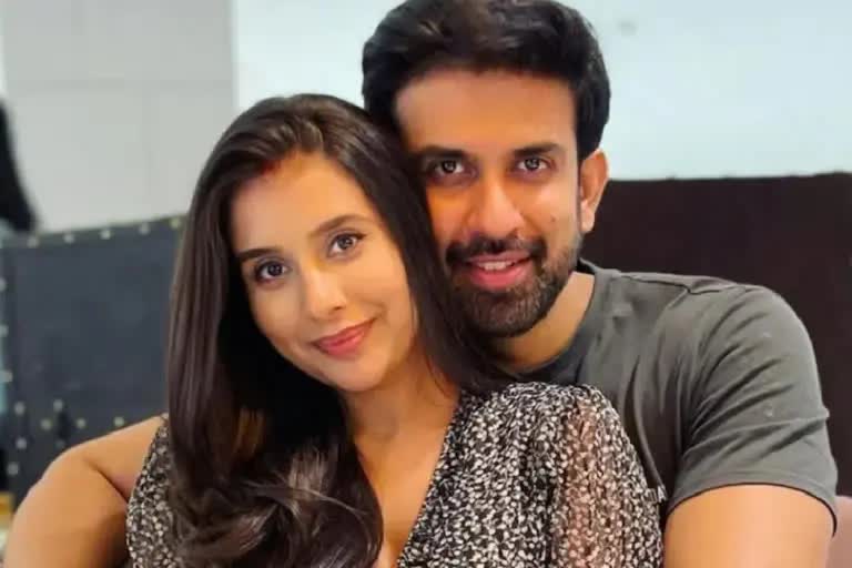 Charu Asopa and Rajeev Sen