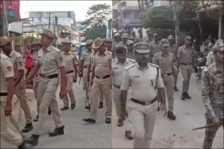 police-routemarch-at-shivamogga