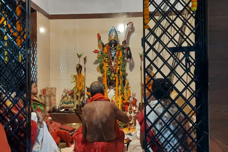 Kali Puja at cremation ground