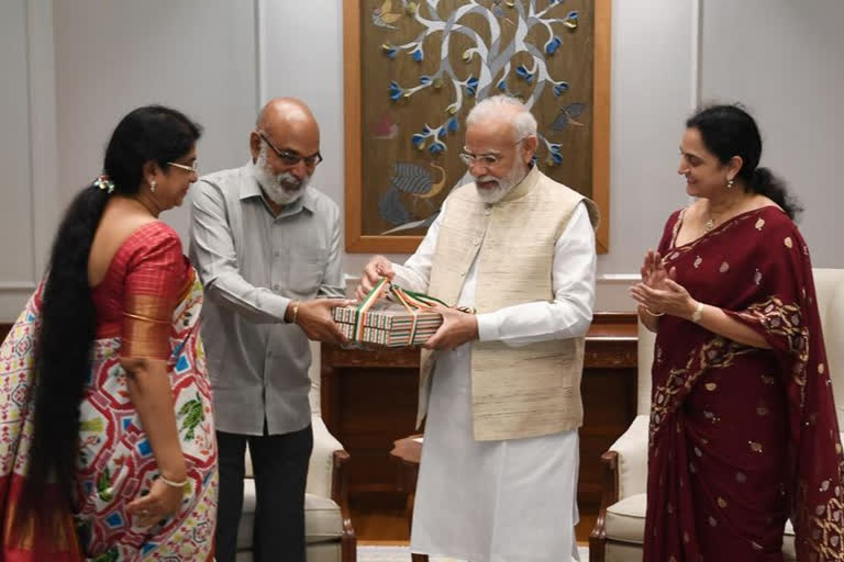 MD of Eenadu Meets PM