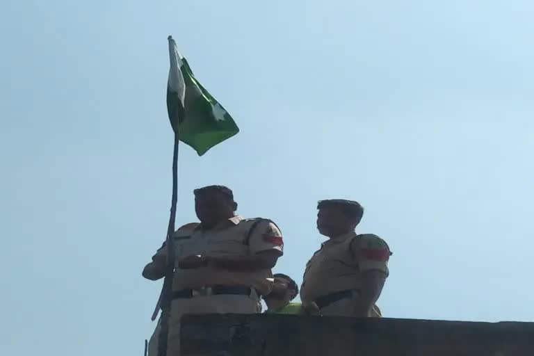 Pakistani flag hoisting case in Raigarh, accused arrested