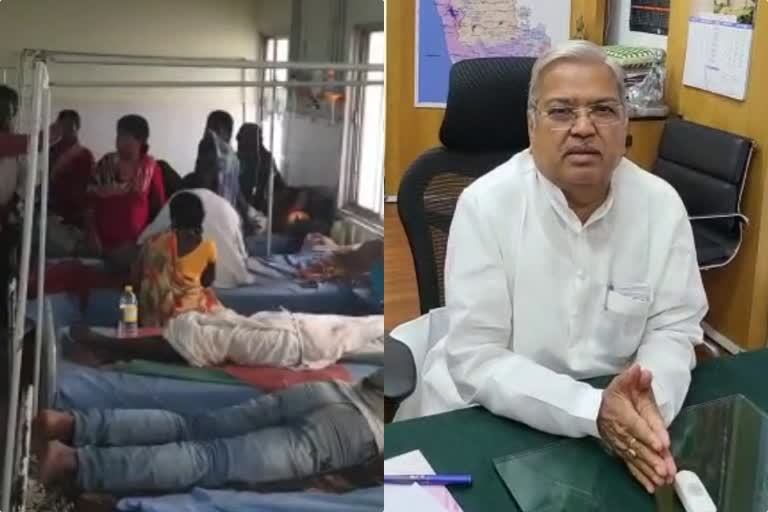 contaminated water consumed case  Ten lakh compensation to old man died family  Belagavi In charge Minister Govinda Karajola  ಕಲುಷಿತ ನೀರು ಸೇವಿಸಿ ಸಾವನ್ನಪ್ಪಿದ ವೃದ್ಧ  ಹತ್ತು ಲಕ್ಷ ಪರಿಹಾರ ಘೋಷಿಸಿದ ಸರ್ಕಾರ  ಬೆಳಗಾವಿಯ ವೃದ್ಧನ ಕುಟುಂಬಕ್ಕೆ ಹತ್ತು ಲಕ್ಷ ಪರಿಹಾರ  ಉಸ್ತುವಾರಿ ಸಚಿವ ಗೋವಿಂದ್ ಕಾರಜೋಳ  ರಾಮದುರ್ಗದಲ್ಲಿ ಹಲವಾರು ಜನರು ಅಸ್ವಸ್ಥ  ಜನ ಶುದ್ಧವಾದ ನೀರು ಕುಡಿಯಬೇಕು  ವಿಡಿಯೋ ಹೇಳಿಕೆ ಬಿಡುಗಡೆ ಮಾಡಿ ಮಾತನಾಡಿದ ಕಾರಜೋಳ