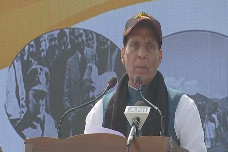 Pak committing atrocities against POK People, will retrieve POK under Parliament resolution says Rajnath Singh