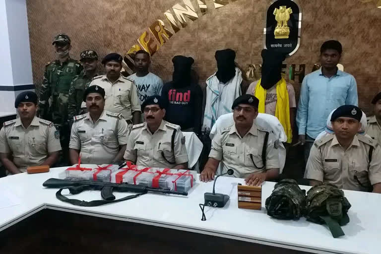 Naxalite Viraj Ganjhu arrested in Latehar