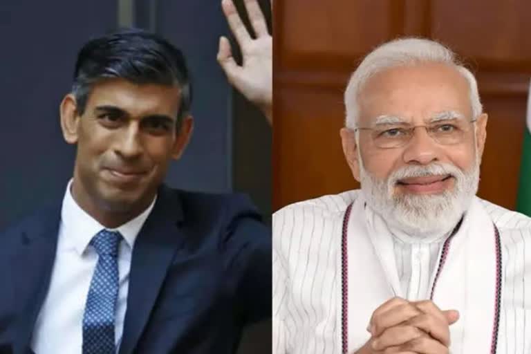 PM Modi talks to UK PM Rishi Sunak