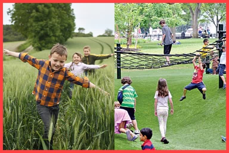 Children brought up in natural surroundings are more healthy