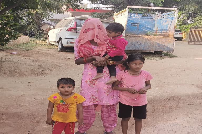 Husband evicted wife and children from home