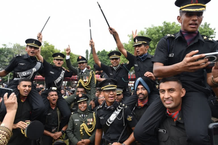 186 officers passes out to join Indian Army