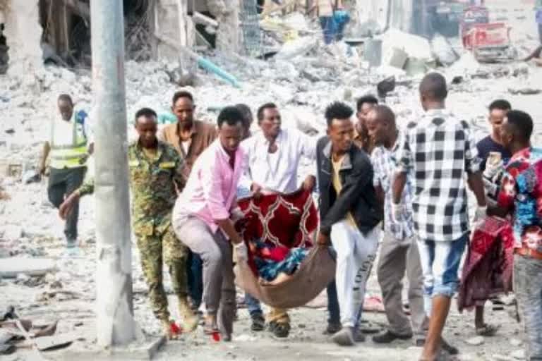 twin blasts in Mogadishu Somalia