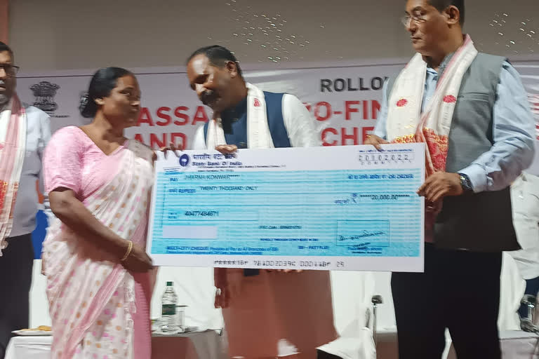 Cheque distribution programme