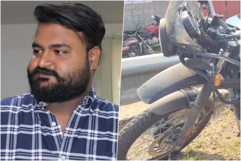 Pathanamthitta native died on road accident  Technopark employee died on road accident  Kazhakkoottam Technopark  Technopark  Bike accident  ടെക്നോപാർക്ക് ജീവനക്കാരനായ യുവാവ് മരിച്ചു  പന്തളം  കഴക്കൂട്ടം ടെക്നോപാർക്ക്  രാഹുൽ ആർ നായർ  കുളത്തൂർ എസ്എൻ നഗർ