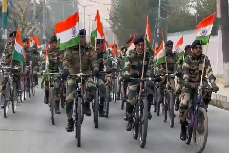 Cycle Race on Rashtriya Ekta Diwas