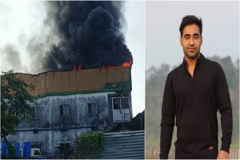 fire broke out in factory of Pulkit Arya