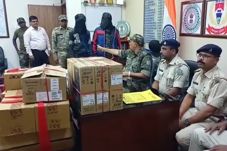Police arrested computer theft in ranchi
