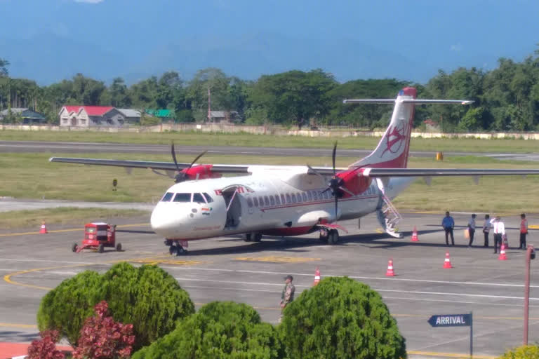 new flight inauguration in lakhimpur