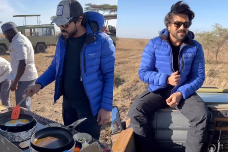 ram charan upasana africa vacation