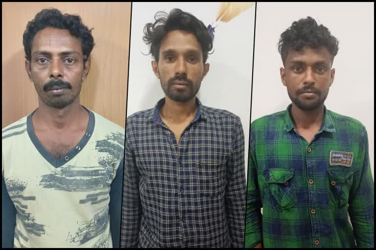 Theft case three detained by Bengaluru police