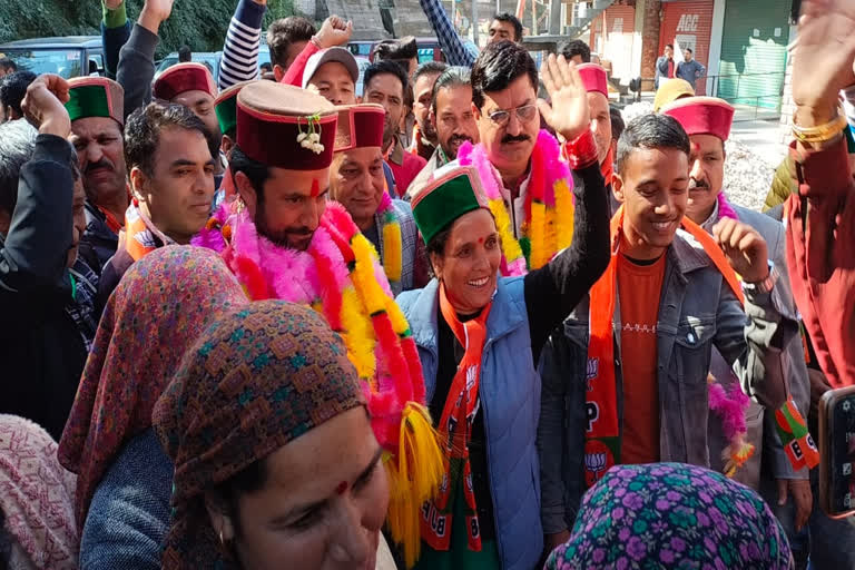 BJP public meeting in Shimla