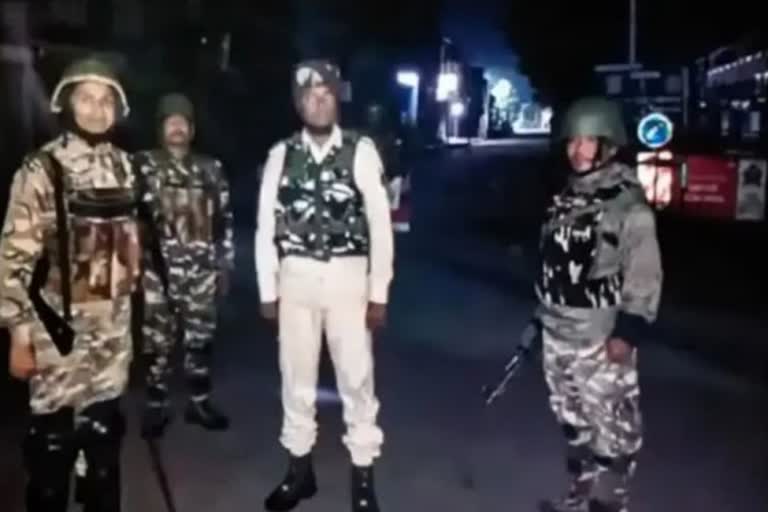 Search operation by security forces in Jammu and Kashmir's Shopian