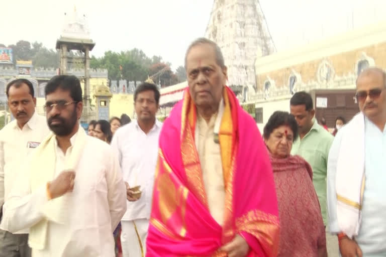 NFIR GENERAL SECRETARY AT TIRUMALA