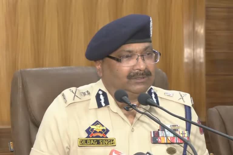 Pakistan trying to push Militants near LOC, says J&K DGP Dilbagh Singh