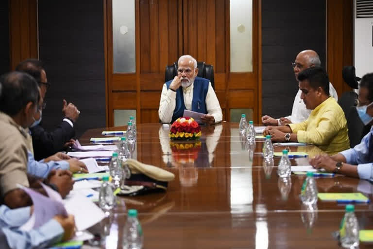 PM chairs high-level meeting to review situation in Morbi, briefed on rescue and relief operations